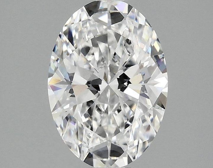 1.54 Carat Oval Shaped Ideal Cut VVS2 IGI Certified Lab Grown Diamond