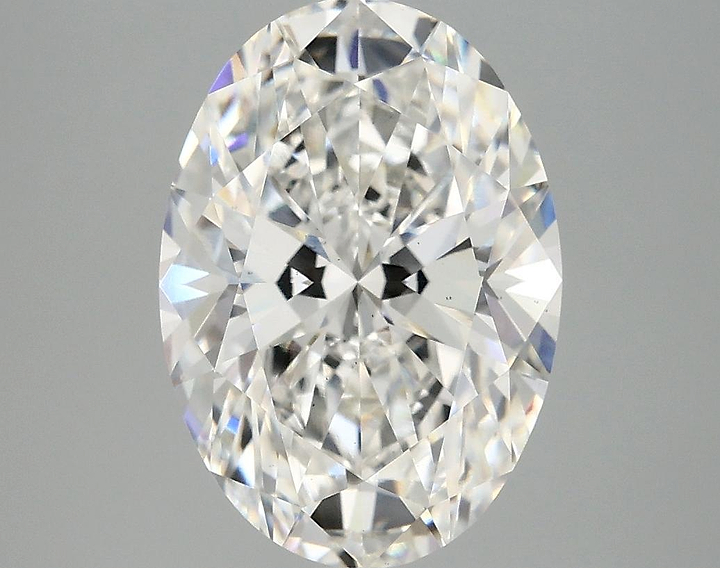 4.06 Carat Oval Shaped Ideal Cut VS2 IGI Certified Lab Grown Diamond