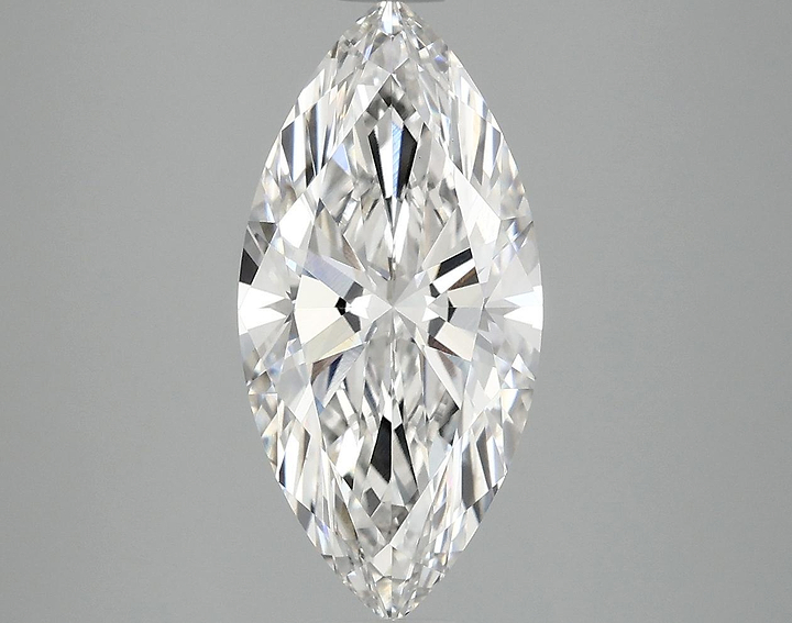 2.52 Carat Marquise Shaped Excellent Cut VS1 IGI Certified Lab Grown Diamond