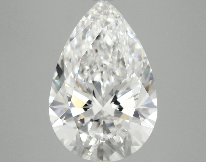 5.68 Carat Pear Shaped Excellent Cut VS1 IGI Certified Lab Grown Diamond