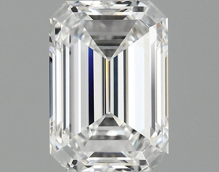 1.05 Carat Emerald Shaped Ideal Cut VVS2 IGI Certified Lab Grown Diamond