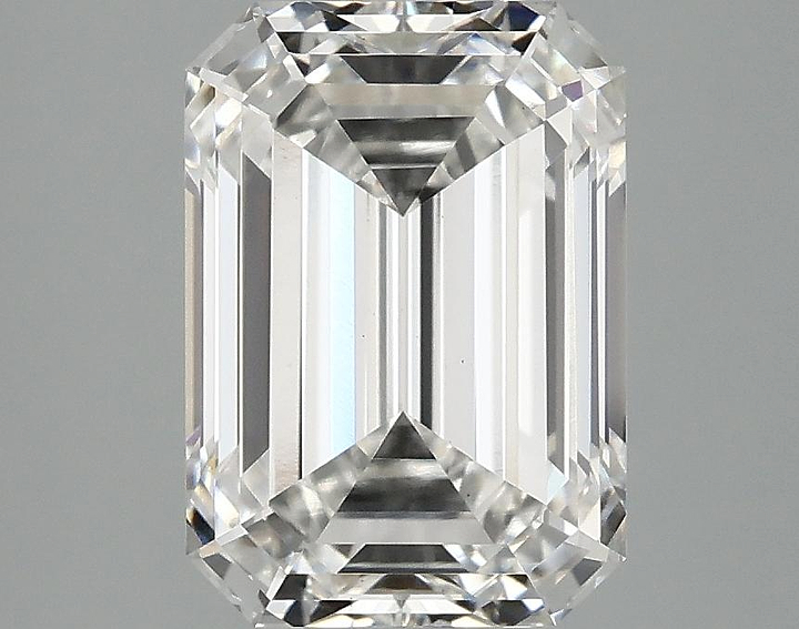 3.25 Carat Emerald Shaped Ideal Cut VS1 IGI Certified Lab Grown Diamond
