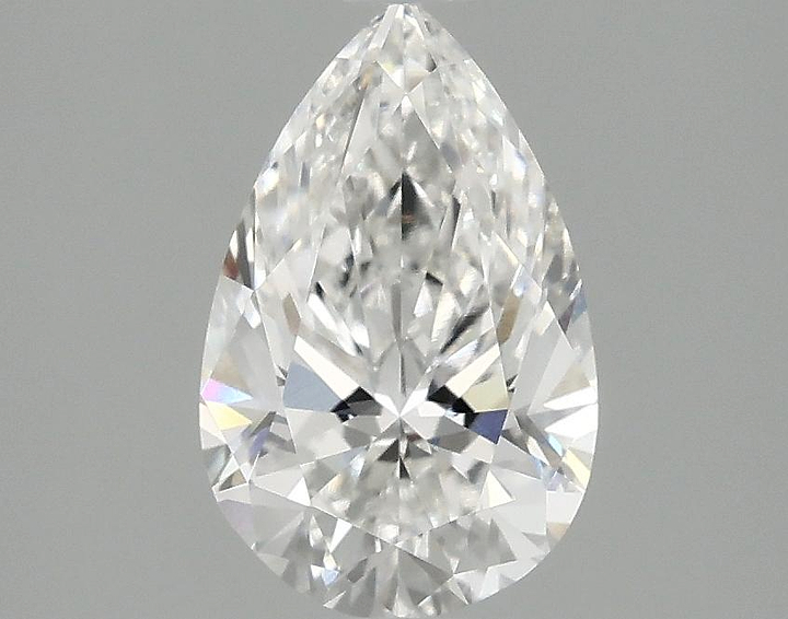 1.5 Carat Pear Shaped Ideal Cut VVS2 IGI Certified Lab Grown Diamond