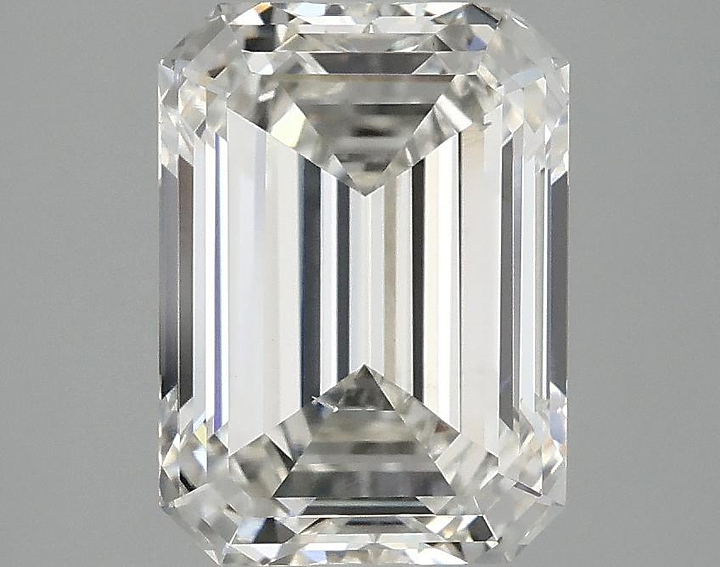 3.09 Carat Emerald Shaped Excellent Cut VS2 IGI Certified Lab Grown Diamond