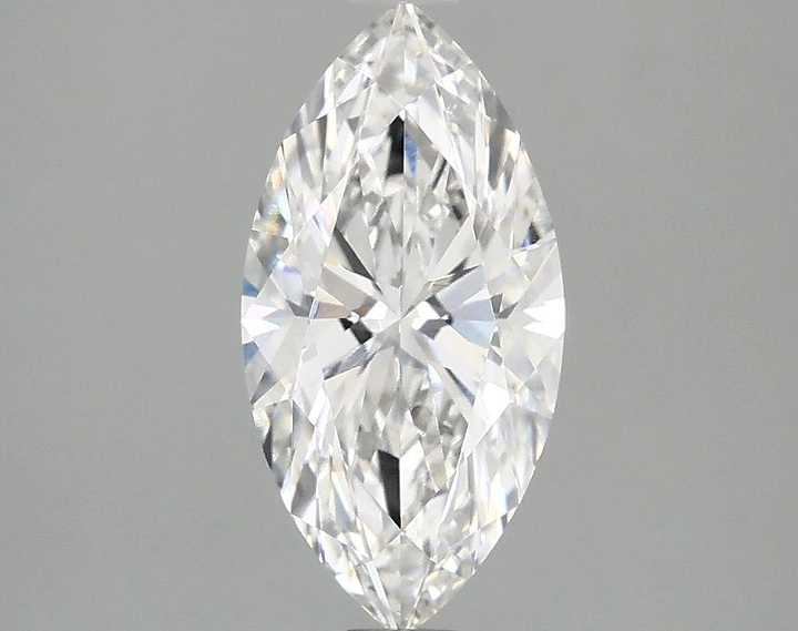 1.56 Carat Marquise Shaped Ideal Cut VVS2 IGI Certified Lab Grown Diamond