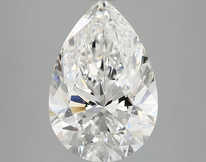 4.04 Carat Pear Shaped Excellent Cut VS1 IGI Certified Lab Grown Diamond