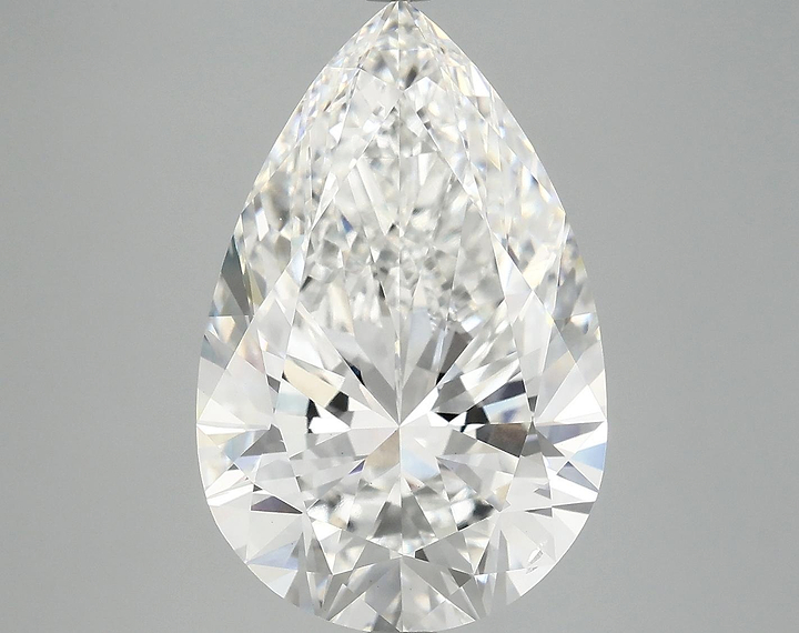 7.53 Carat Pear Shaped Ideal Cut VS2 IGI Certified Lab Grown Diamond