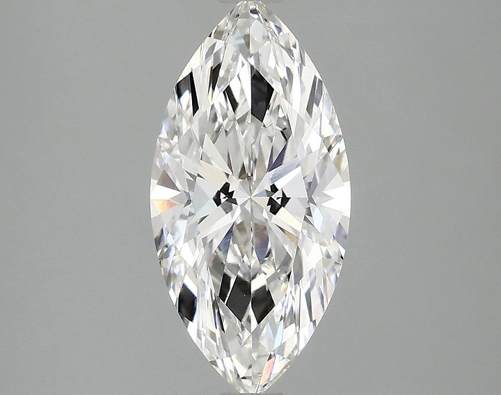 2.1 Carat Marquise Shaped Ideal Cut VS1 IGI Certified Lab Grown Diamond