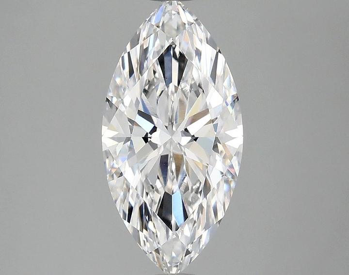 2.1 Carat Marquise Shaped Ideal Cut VS1 IGI Certified Lab Grown Diamond