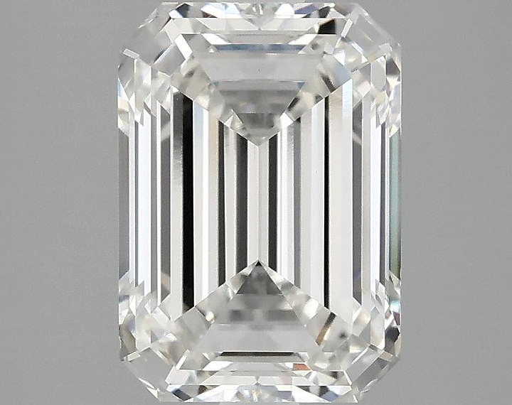 2.91 Carat Emerald Shaped Ideal Cut VS1 IGI Certified Lab Grown Diamond