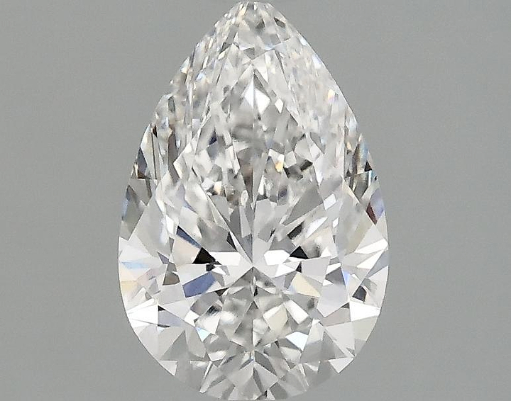 1.25 Carat Pear Shaped Excellent Cut VVS2 IGI Certified Lab Grown Diamond