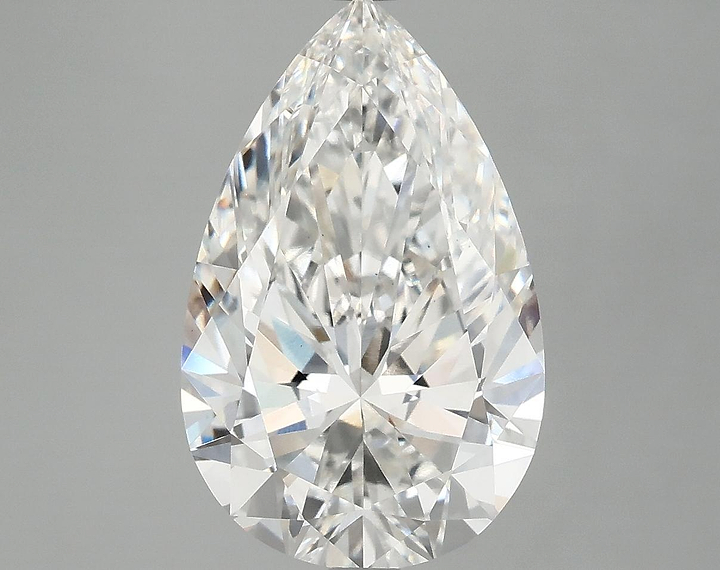 4.55 Carat Pear Shaped Ideal Cut VS1 IGI Certified Lab Grown Diamond