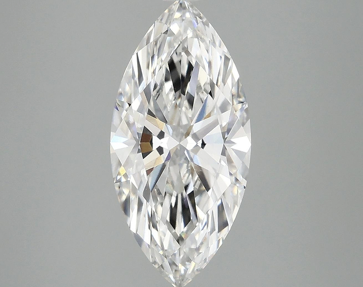 3.09 Carat Marquise Shaped Excellent Cut VS1 IGI Certified Lab Grown Diamond