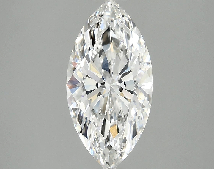2.01 Carat Marquise Shaped Ideal Cut VVS2 IGI Certified Lab Grown Diamond