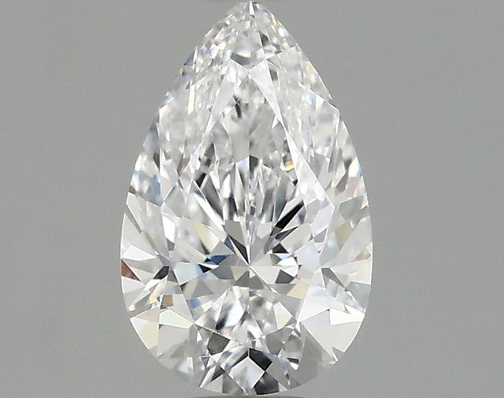 0.98 Carat Pear Shaped Ideal Cut VVS2 IGI Certified Lab Grown Diamond