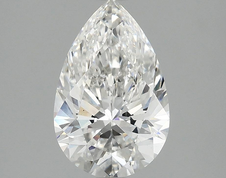 2.09 Carat Pear Shaped Ideal Cut VS2 IGI Certified Lab Grown Diamond