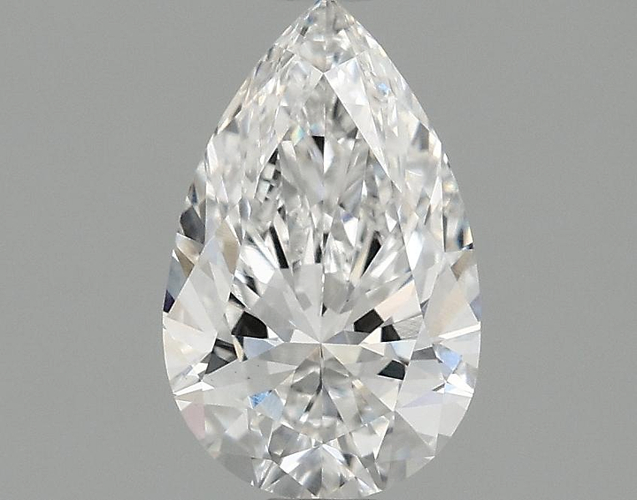 1.02 Carat Pear Shaped Ideal Cut VVS2 IGI Certified Lab Grown Diamond