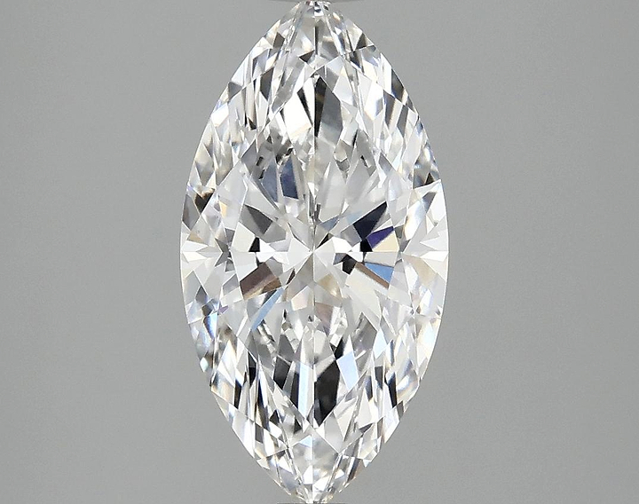 2.1 Carat Marquise Shaped Ideal Cut VS1 IGI Certified Lab Grown Diamond