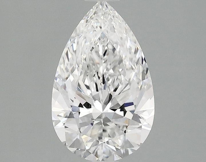 1.43 Carat Pear Shaped Ideal Cut VVS2 IGI Certified Lab Grown Diamond