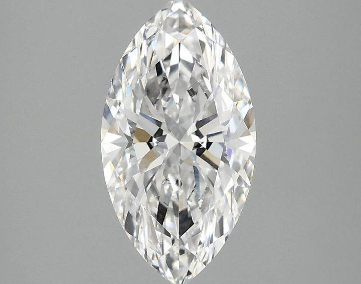 1.59 Carat Marquise Shaped Excellent Cut VVS2 IGI Certified Lab Grown Diamond