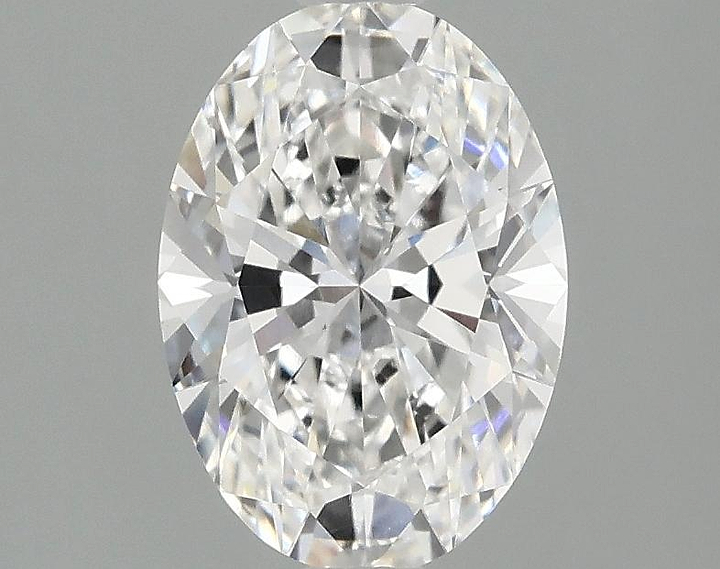 1.55 Carat Oval Shaped Ideal Cut VVS2 IGI Certified Lab Grown Diamond