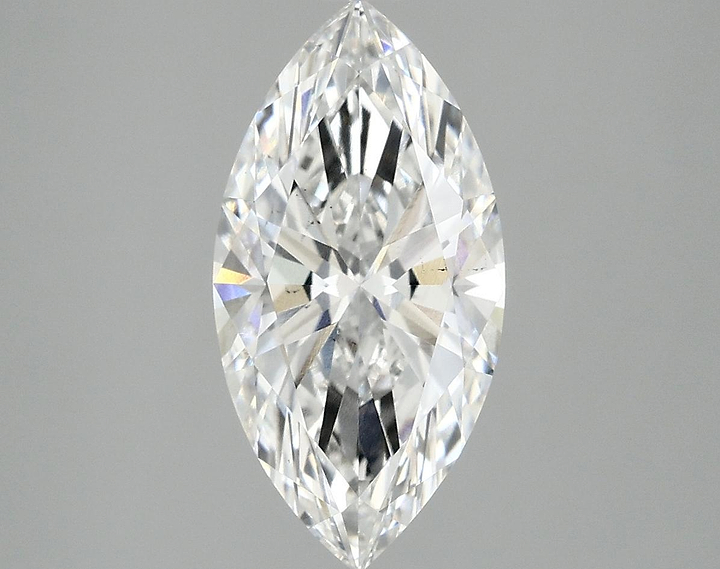 2.55 Carat Marquise Shaped Ideal Cut VS2 IGI Certified Lab Grown Diamond