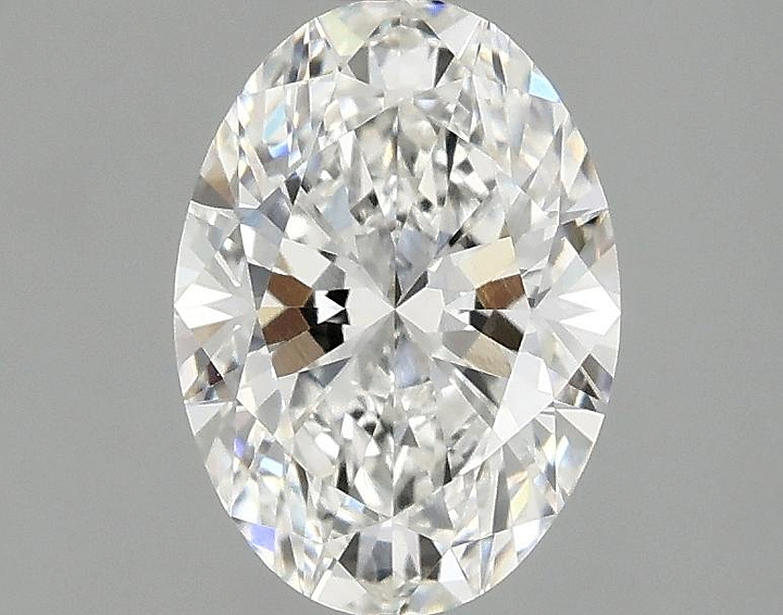 1.55 Carat Oval Shaped Ideal Cut VVS2 IGI Certified Lab Grown Diamond