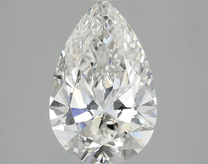 2.07 Carat Pear Shaped Ideal Cut VVS2 IGI Certified Lab Grown Diamond