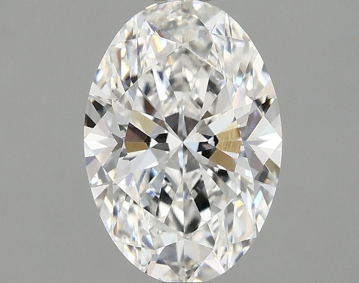 2.03 Carat Oval Shaped Ideal Cut VVS2 IGI Certified Lab Grown Diamond