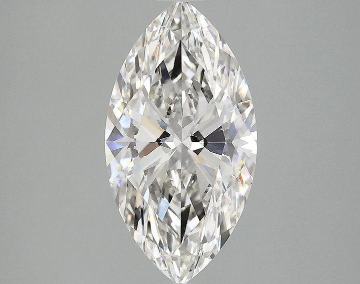 2.51 Carat Marquise Shaped Excellent Cut VS1 IGI Certified Lab Grown Diamond