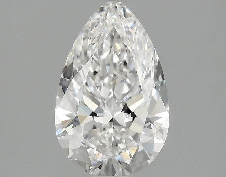 1.24 Carat Pear Shaped Ideal Cut VVS2 IGI Certified Lab Grown Diamond