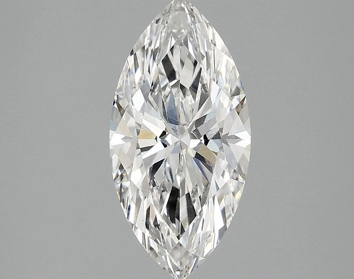 1.53 Carat Marquise Shaped Ideal Cut VS2 IGI Certified Lab Grown Diamond