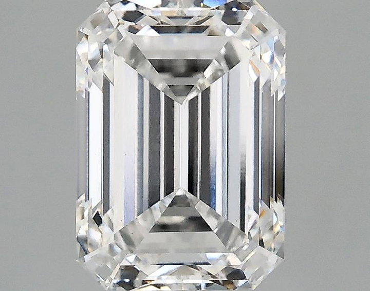 2.4 Carat Emerald Shaped Ideal Cut VS1 IGI Certified Lab Grown Diamond