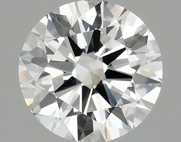 1.54 Carat Round Shaped Ideal Cut VVS2 IGI Certified Lab Grown Diamond