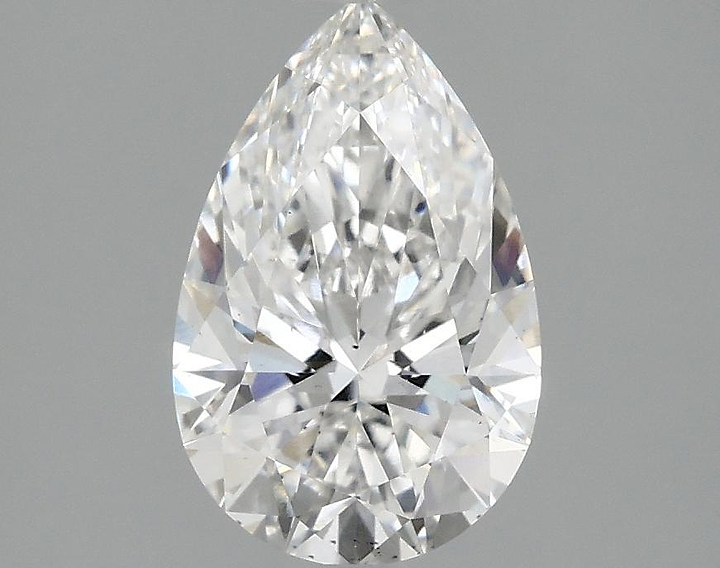 1.58 Carat Pear Shaped Ideal Cut VS2 IGI Certified Lab Grown Diamond