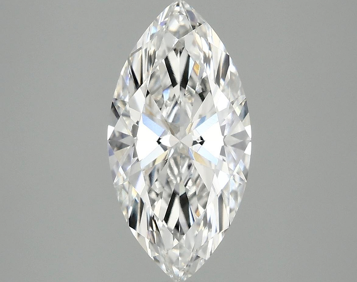2.4 Carat Marquise Shaped Ideal Cut VS1 IGI Certified Lab Grown Diamond
