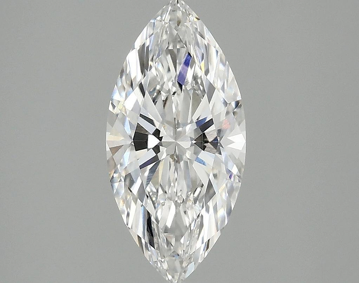 1.53 Carat Marquise Shaped Excellent Cut VVS2 IGI Certified Lab Grown Diamond