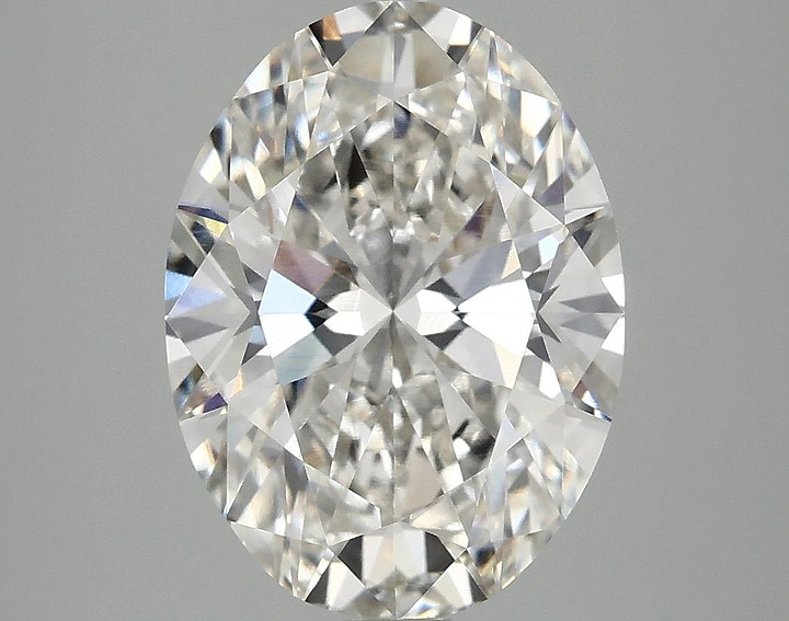 3.96 Carat Oval Shaped Excellent Cut VVS2 IGI Certified Lab Grown Diamond