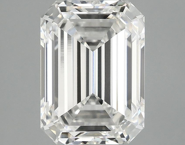 3.19 Carat Emerald Shaped Excellent Cut VVS2 IGI Certified Lab Grown Diamond