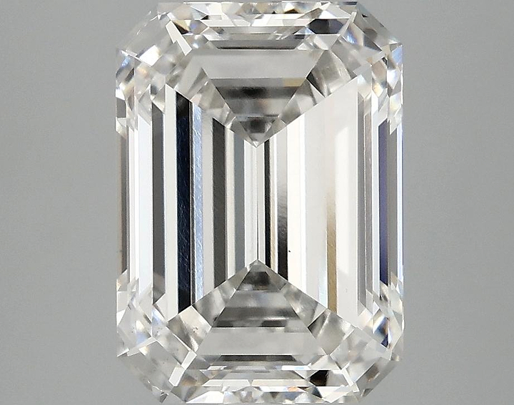 3.65 Carat Emerald Shaped Excellent Cut VS1 IGI Certified Lab Grown Diamond