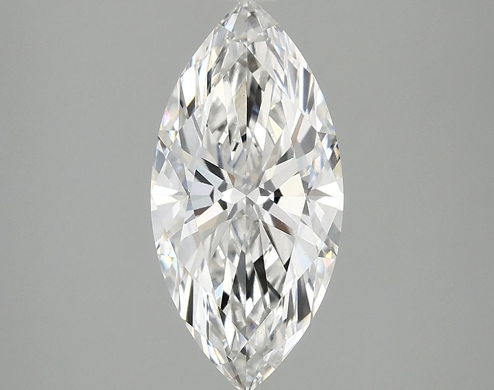 2.01 Carat Marquise Shaped Excellent Cut VS1 IGI Certified Lab Grown Diamond