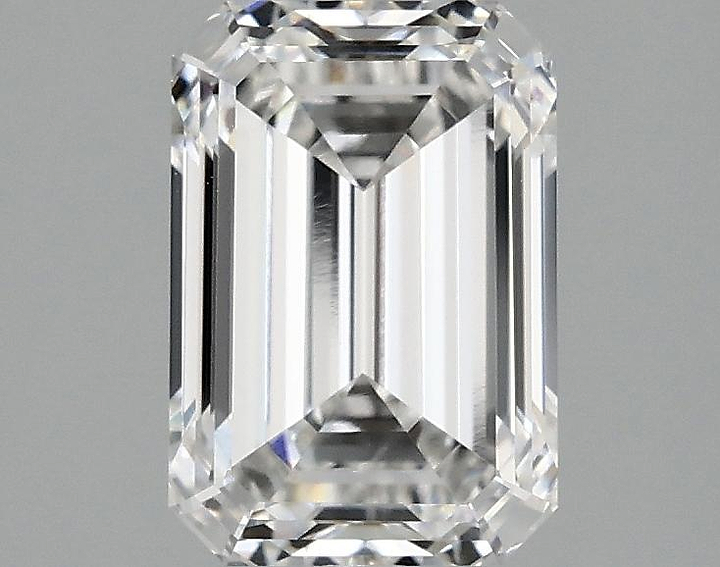 2.01 Carat Emerald Shaped Ideal Cut VVS2 IGI Certified Lab Grown Diamond