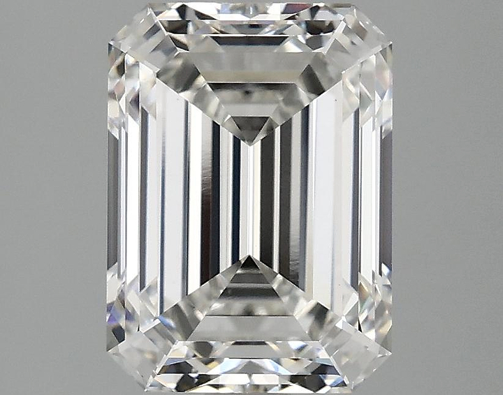 3.05 Carat Emerald Shaped Excellent Cut VS1 IGI Certified Lab Grown Diamond