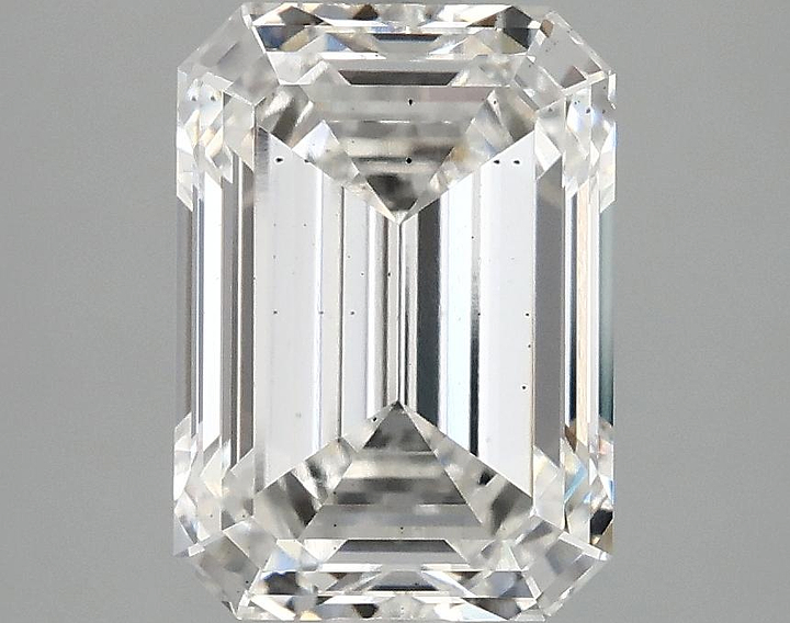 3.07 Carat Emerald Shaped Ideal Cut VS2 IGI Certified Lab Grown Diamond