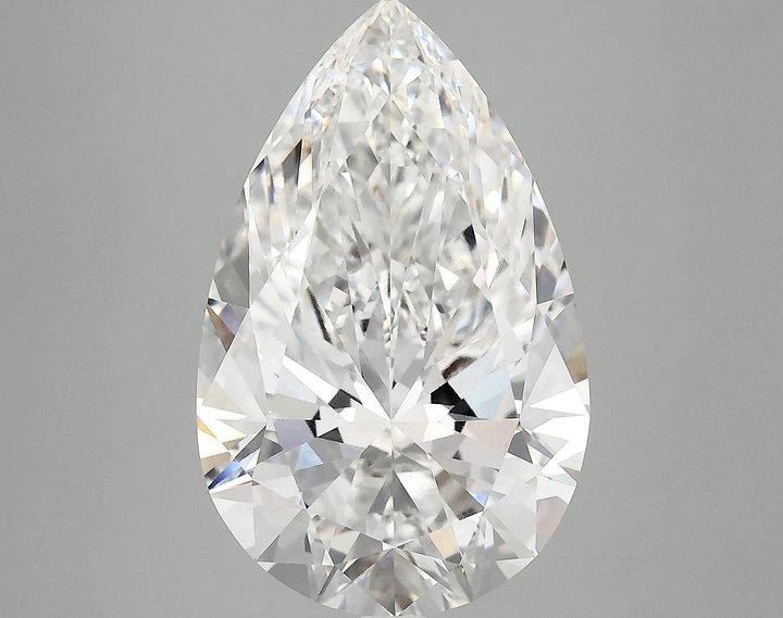7.15 Carat Pear Shaped Ideal Cut VVS2 IGI Certified Lab Grown Diamond