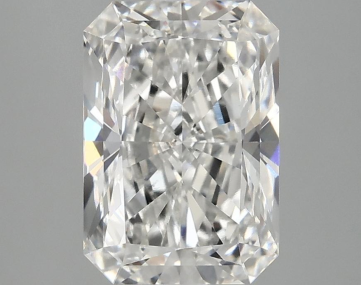 3.02 Carat Radiant Shaped Ideal Cut VVS2 IGI Certified Lab Grown Diamond