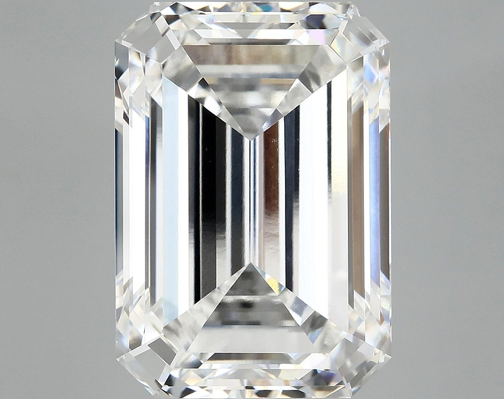 14.75 Carat Emerald Shaped Ideal Cut VVS2 IGI Certified Lab Grown Diamond