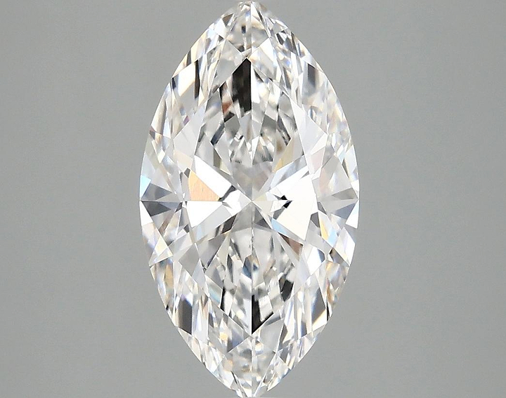 2.01 Carat Marquise Shaped Excellent Cut VVS1 IGI Certified Lab Grown Diamond