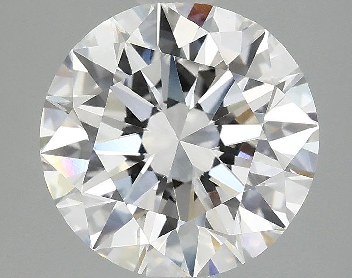 2.97 Carat Round Shaped Ideal Cut VVS2 IGI Certified Lab Grown Diamond