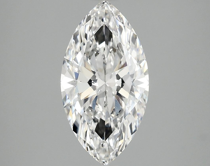 1.92 Carat Marquise Shaped Excellent Cut VS2 IGI Certified Lab Grown Diamond